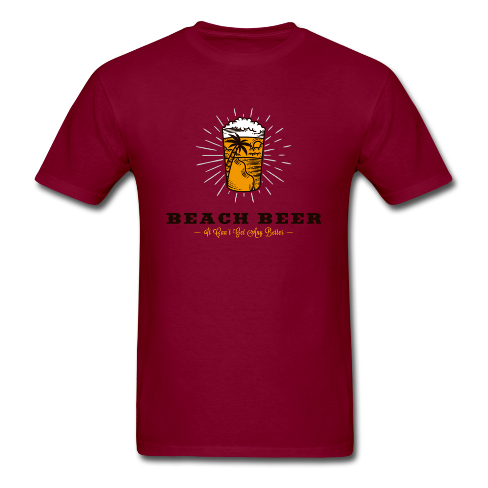 Beach Beer - Unisex Classic T-Shirt - burgundy