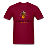 Beach Beer - Unisex Classic T-Shirt - burgundy