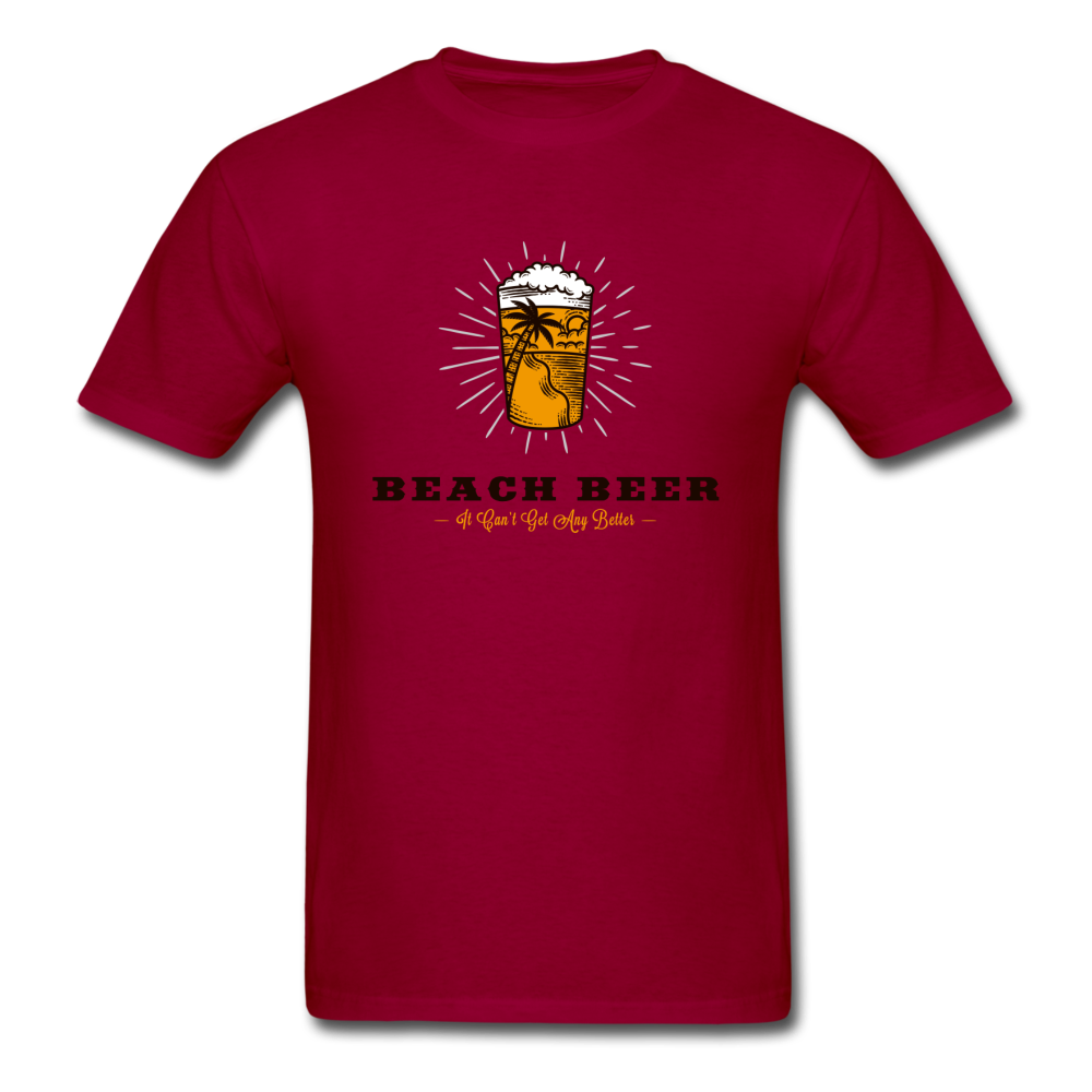 Beach Beer - Unisex Classic T-Shirt - dark red