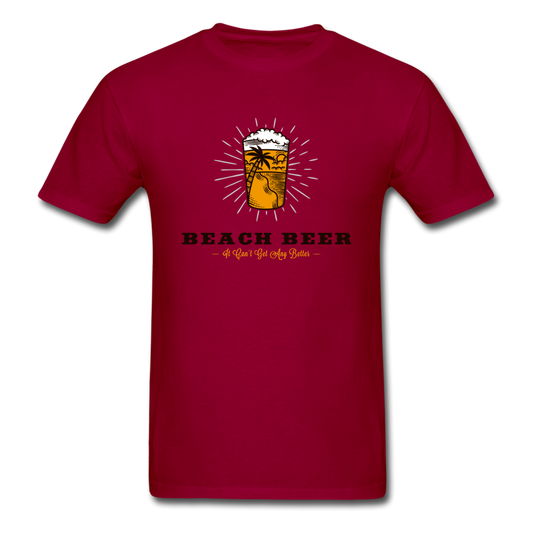 Beach Beer - Unisex Classic T-Shirt - dark red