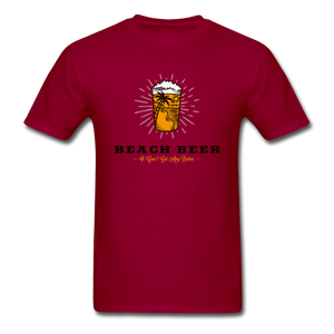 Beach Beer - Unisex Classic T-Shirt - dark red