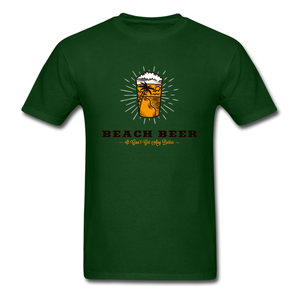 Beach Beer - Unisex Classic T-Shirt - forest green