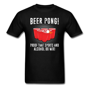 Beer Pong - Unisex Classic T-Shirt - black