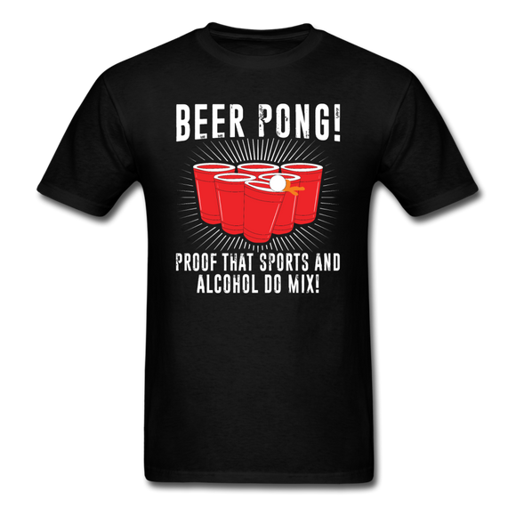 Beer Pong - Unisex Classic T-Shirt - black