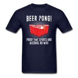 Beer Pong - Unisex Classic T-Shirt - navy