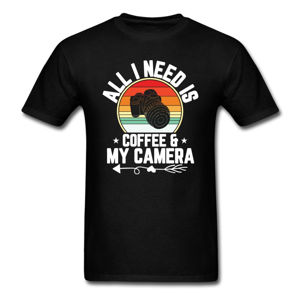 Coffee And Camera - Unisex Classic T-Shirt - black