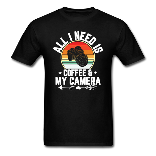 Coffee And Camera - Unisex Classic T-Shirt - black