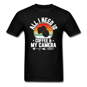 Coffee And Camera - Unisex Classic T-Shirt - black