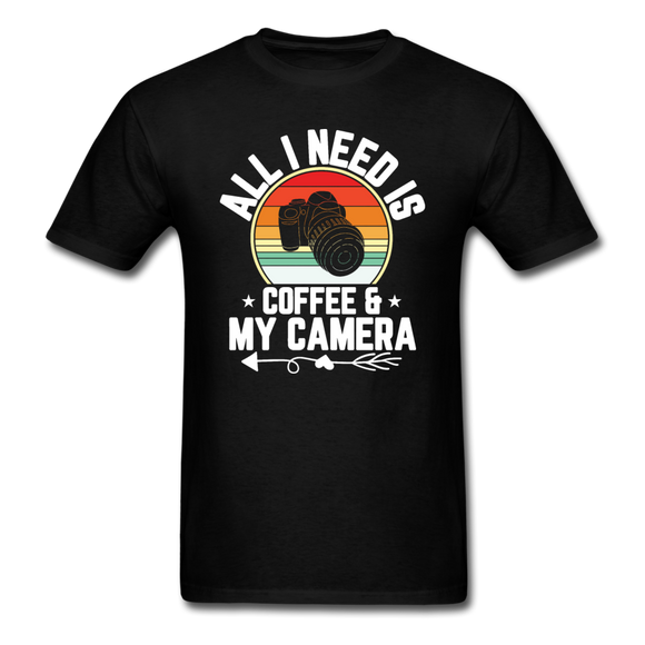 Coffee And Camera - Unisex Classic T-Shirt - black