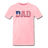 American Dad - Flag - Men's Premium T-Shirt - pink