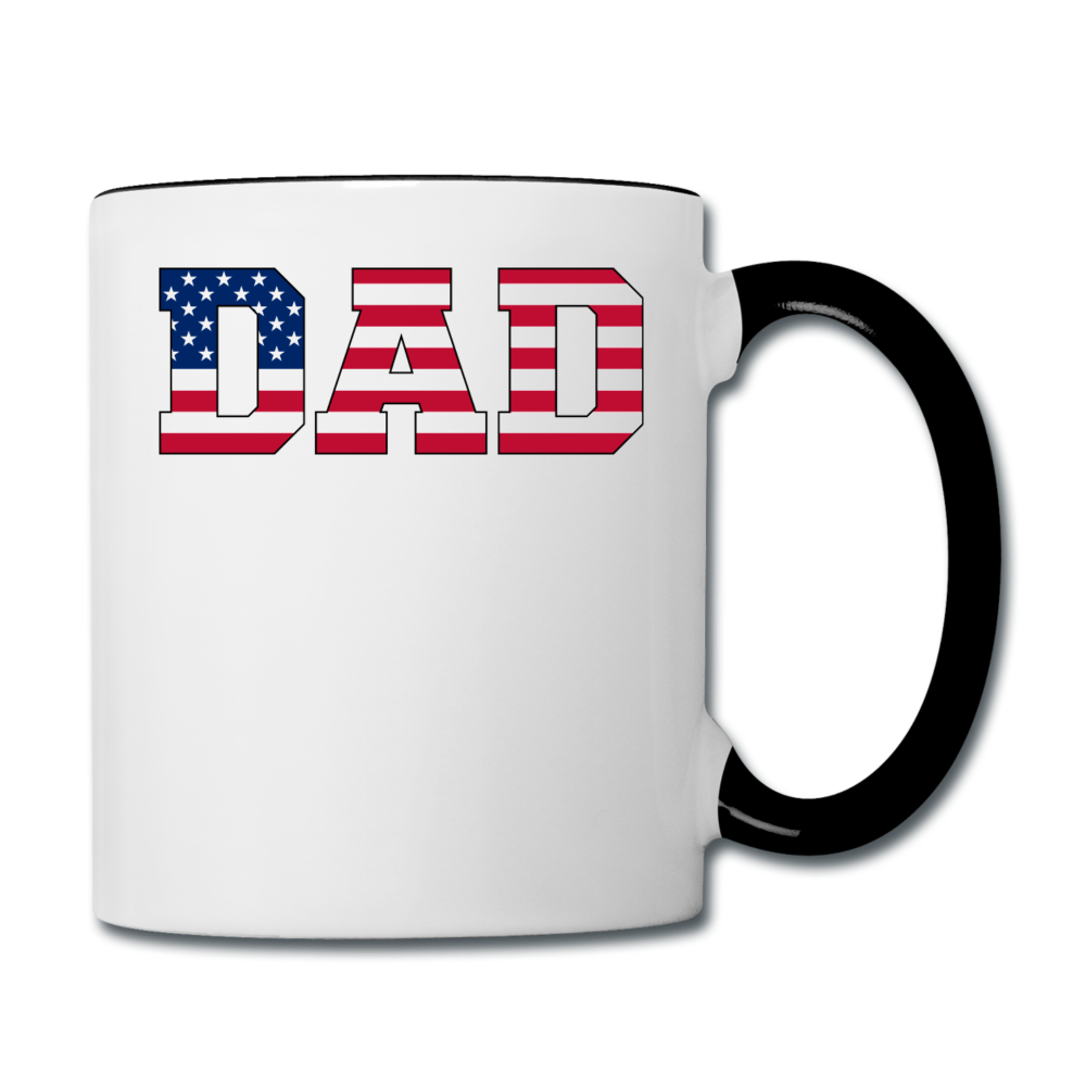 American Dad - Flag - Contrast Coffee Mug - white/black