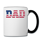 American Dad - Flag - Contrast Coffee Mug - white/black