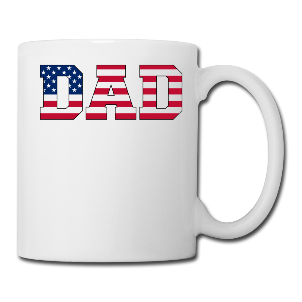 American Dad - Flag - Coffee/Tea Mug - white