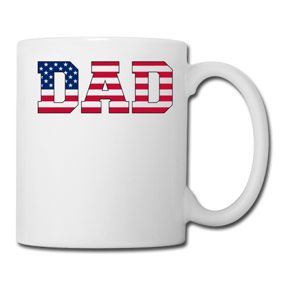 American Dad - Flag - Coffee/Tea Mug - white