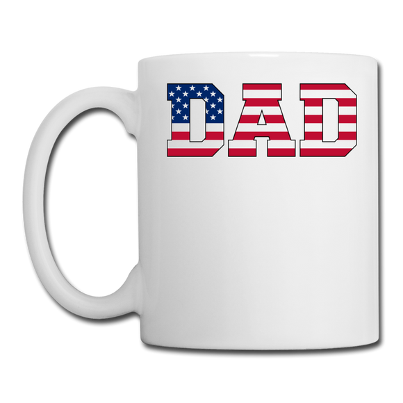 American Dad - Flag - Coffee/Tea Mug - white