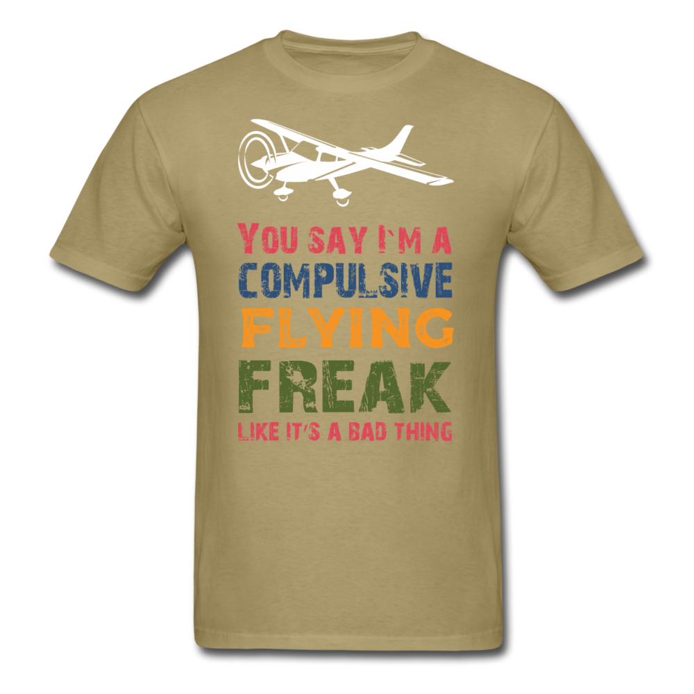 Flying Freak - Unisex Classic T-Shirt - khaki