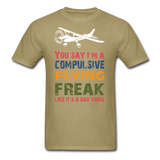 Flying Freak - Unisex Classic T-Shirt - khaki
