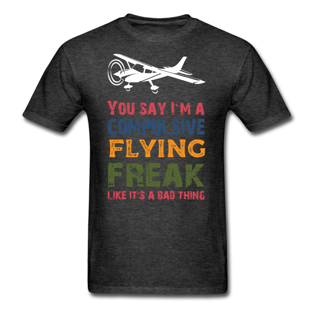 Flying Freak - Unisex Classic T-Shirt - heather black