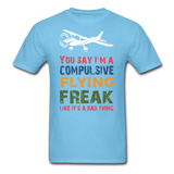 Flying Freak - Unisex Classic T-Shirt - aquatic blue