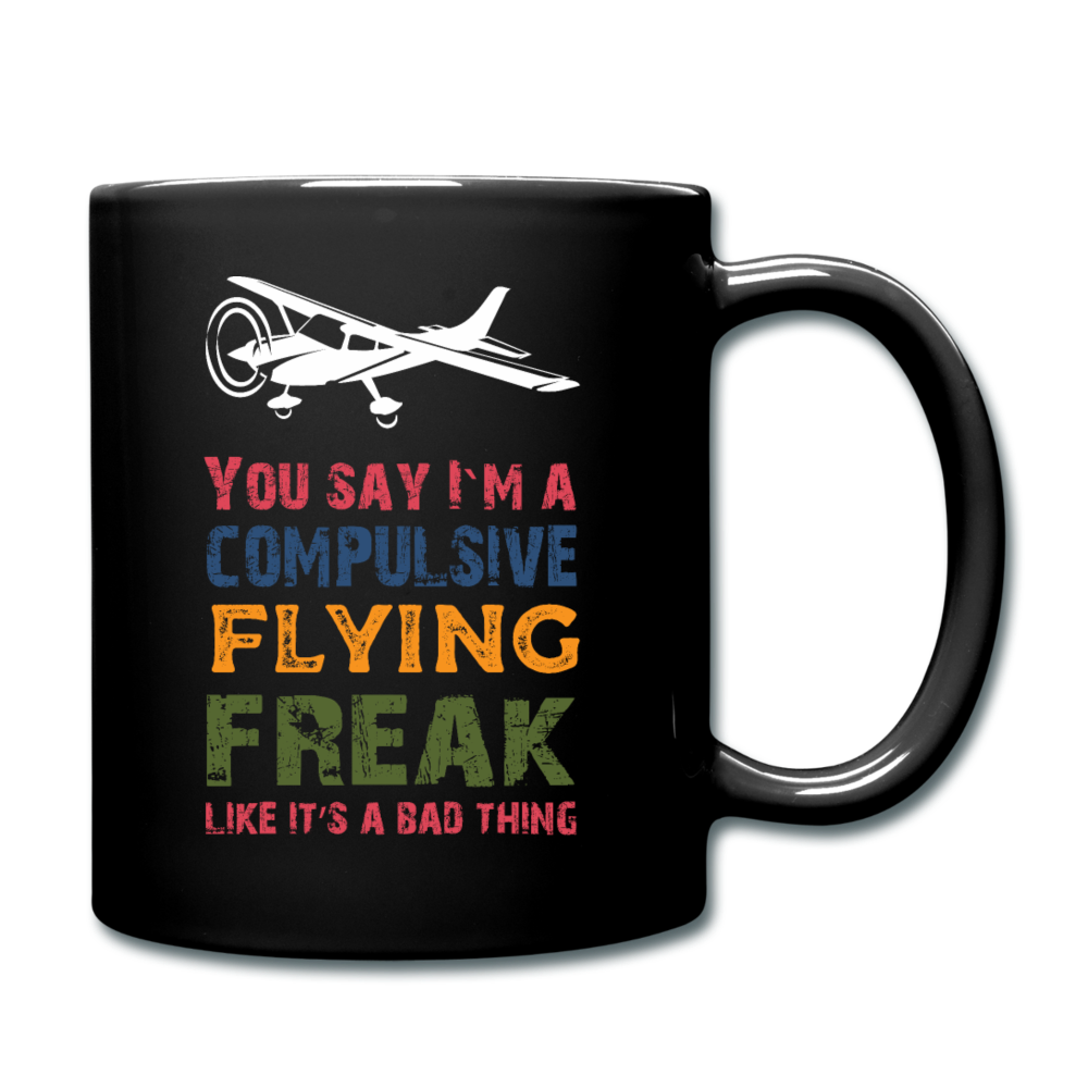 Flying Freak - Full Color Mug - black