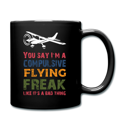 Flying Freak - Full Color Mug - black