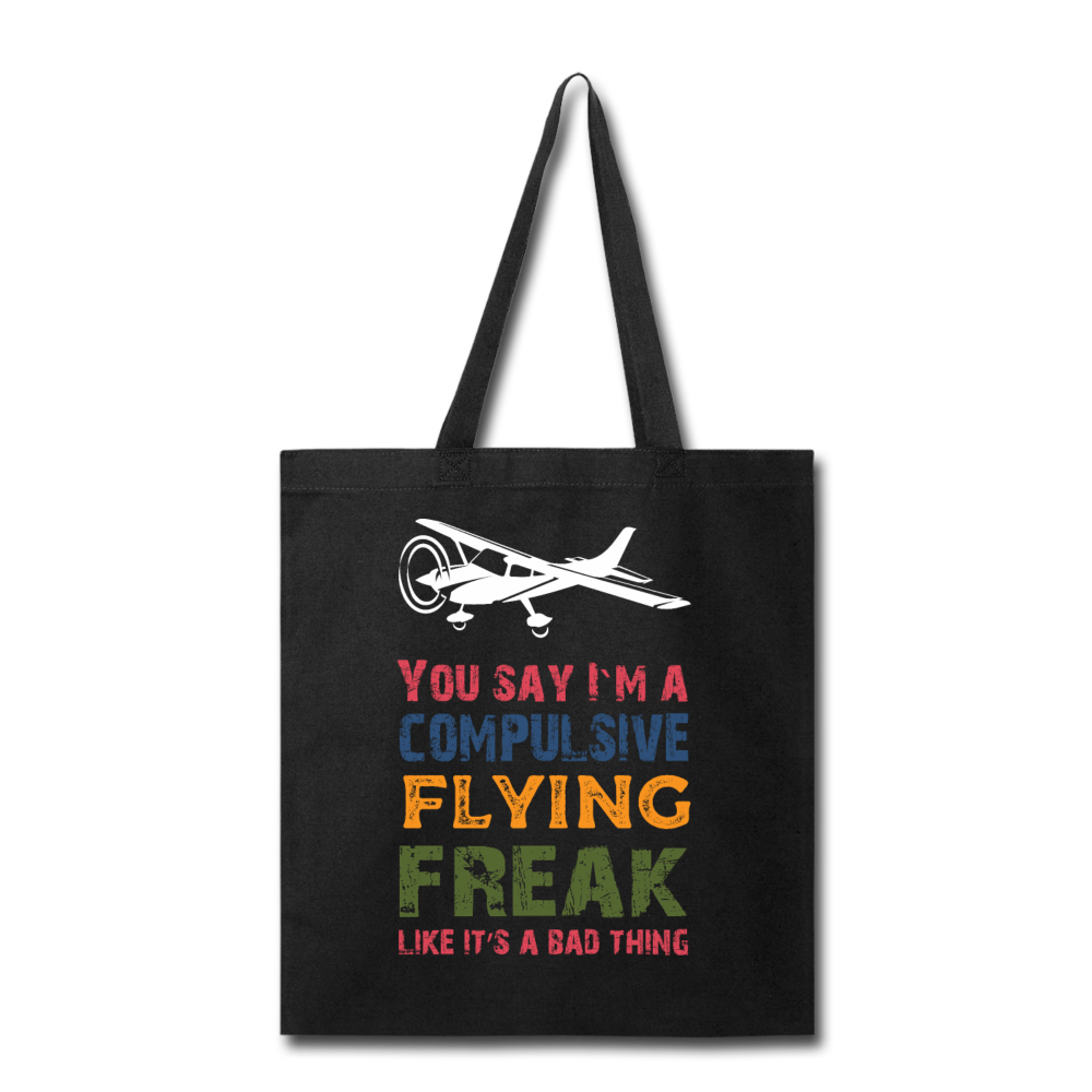 Flying Freak - Tote Bag - black