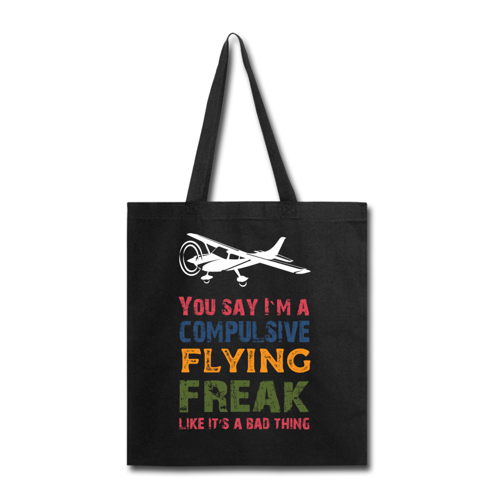 Flying Freak - Tote Bag - black