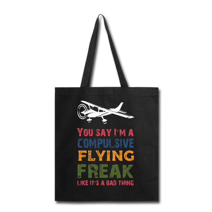 Flying Freak - Tote Bag - black