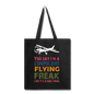 Flying Freak - Tote Bag - black