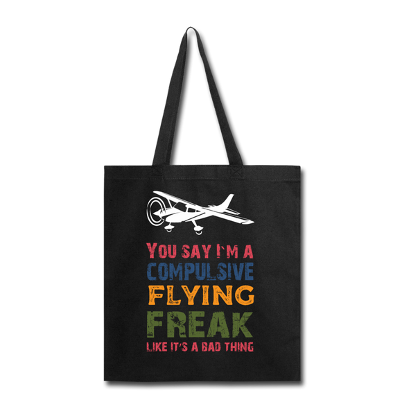 Flying Freak - Tote Bag - black