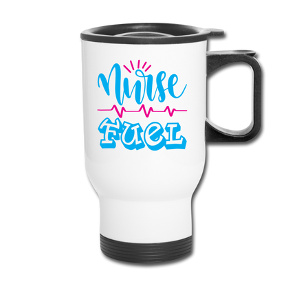 Nurse Fuel - Travel Mug - white