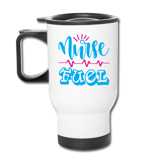 Nurse Fuel - Travel Mug - white