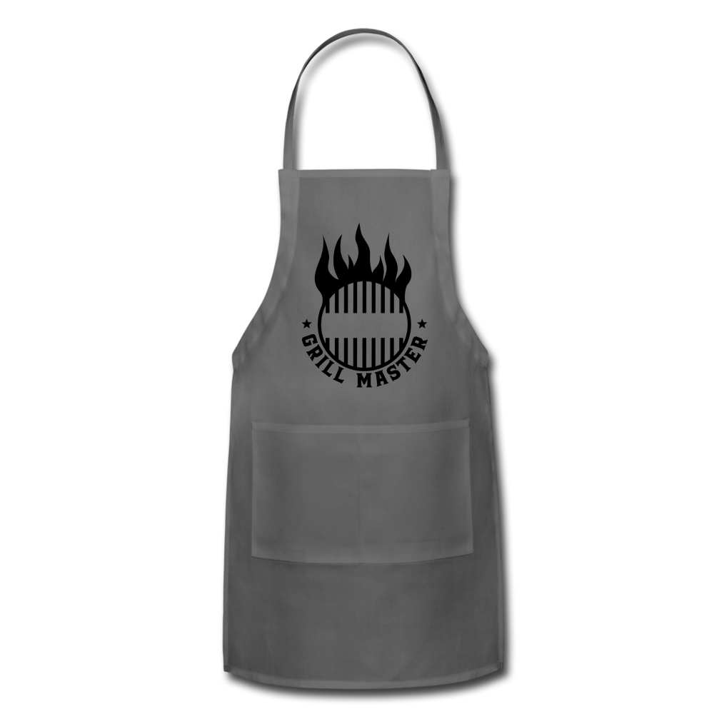 Grill Master - Adjustable Apron - charcoal