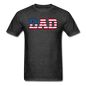 American Dad - Flag - Unisex Classic T-Shirt - heather black