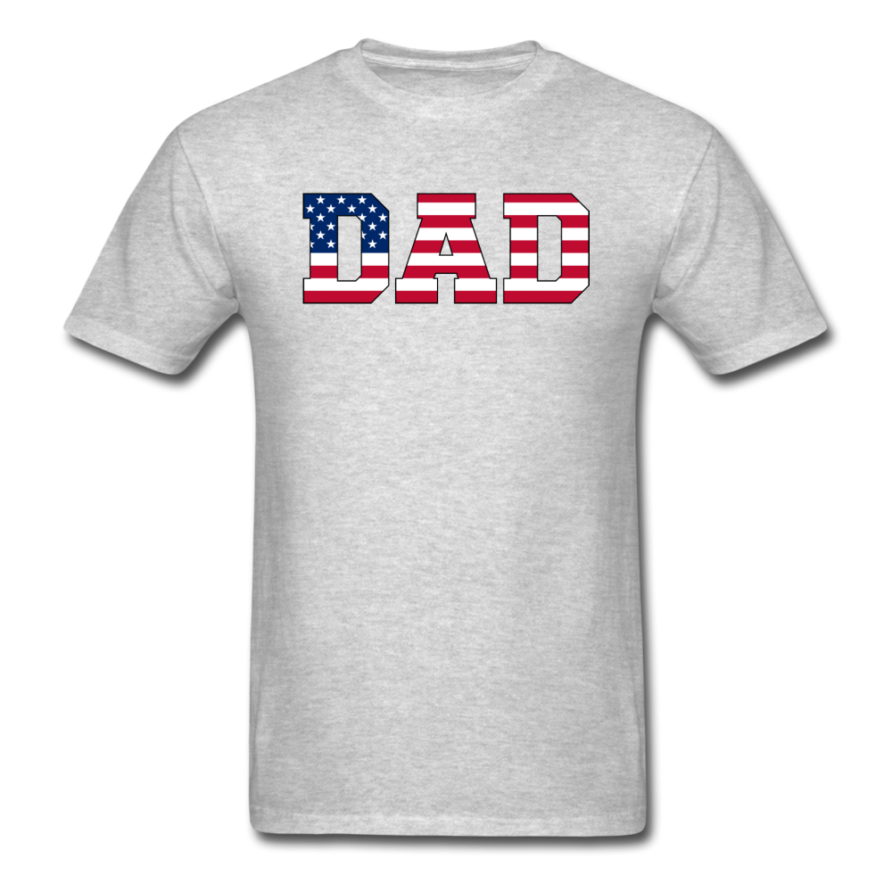 American Dad - Flag - Unisex Classic T-Shirt - heather gray