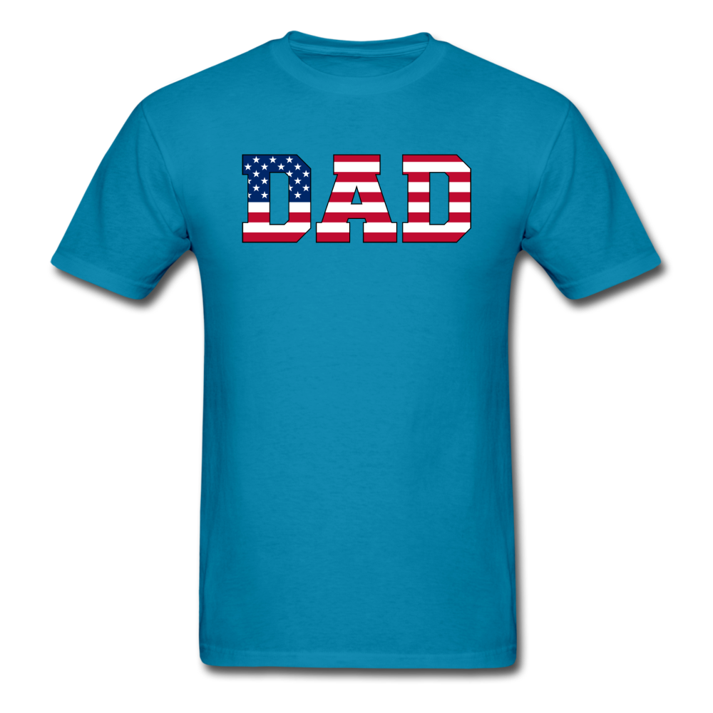 American Dad - Flag - Unisex Classic T-Shirt - turquoise