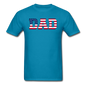 American Dad - Flag - Unisex Classic T-Shirt - turquoise