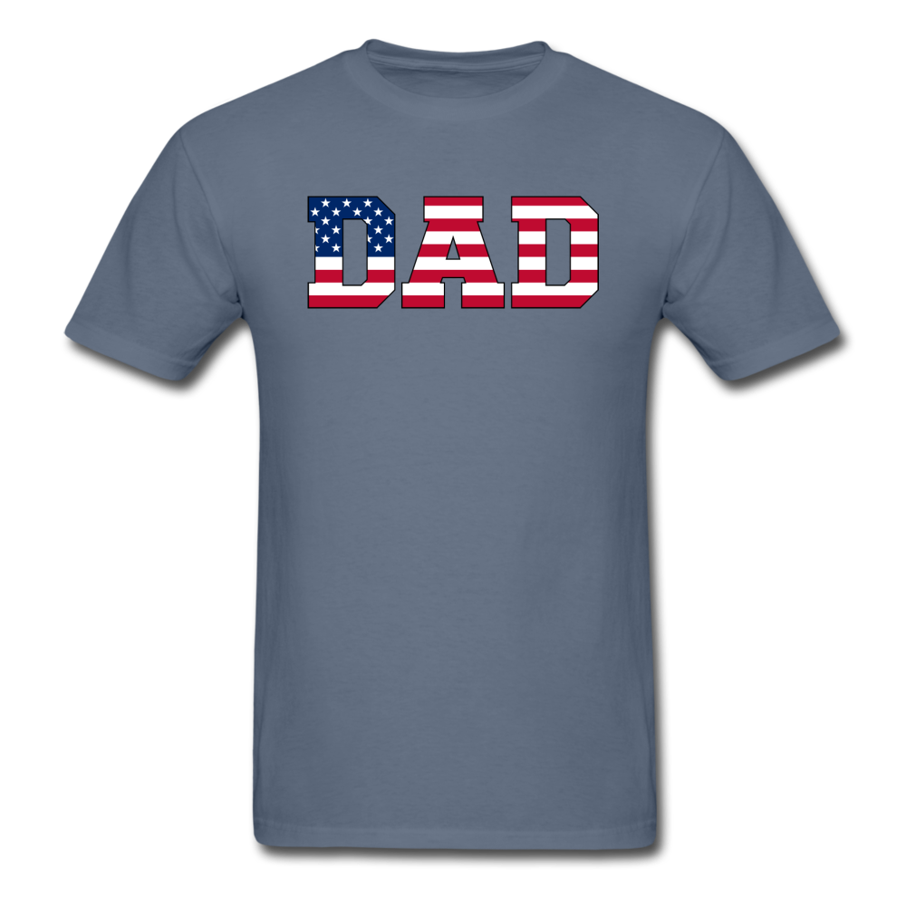 American Dad - Flag - Unisex Classic T-Shirt - denim