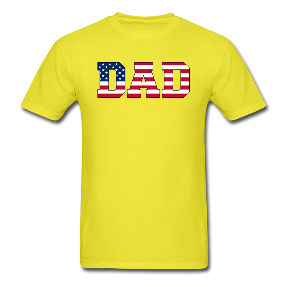 American Dad - Flag - Unisex Classic T-Shirt - yellow