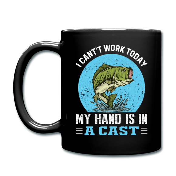 Can't Work - Cast - Full Color Mug - black