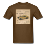 Cue The Music - Unisex Classic T-Shirt - brown