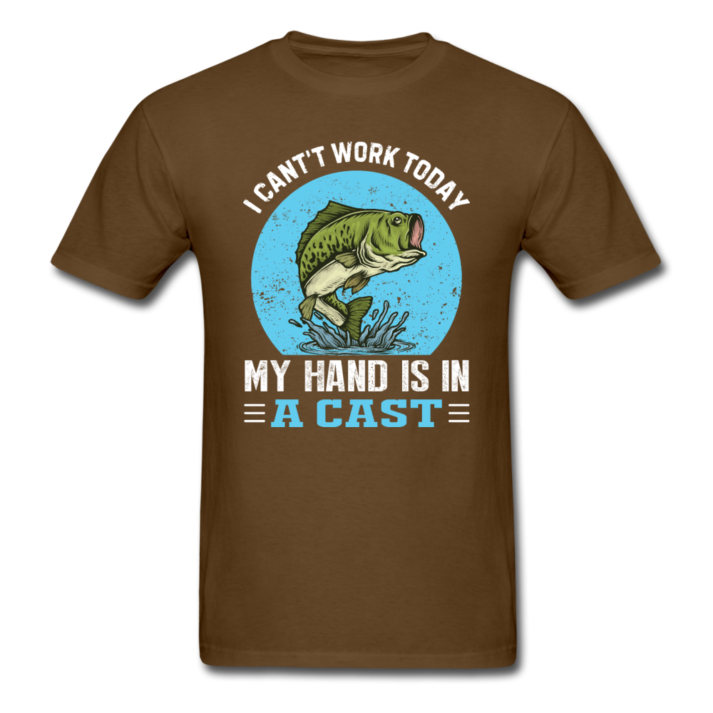 Can't Work - Cast - Unisex Classic T-Shirt - brown