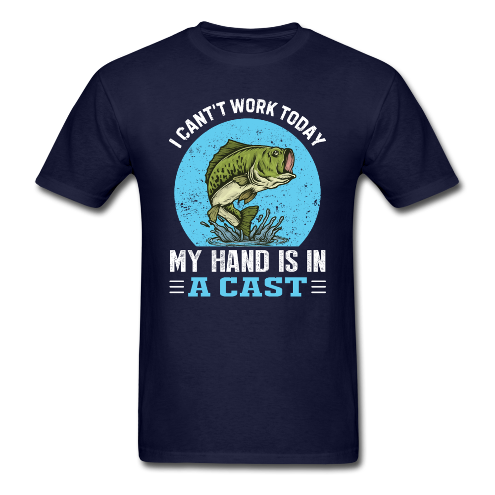 Can't Work - Cast - Unisex Classic T-Shirt - navy