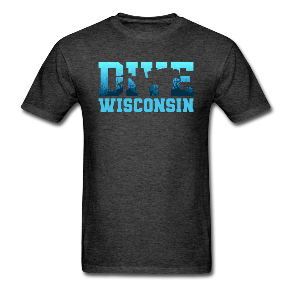 Dive Wisconsin - Unisex Classic T-Shirt - heather black