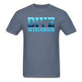 Dive Wisconsin - Unisex Classic T-Shirt - denim