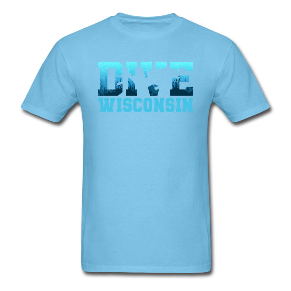 Dive Wisconsin - Unisex Classic T-Shirt - aquatic blue