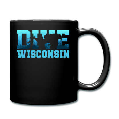 Dive Wisconsin - Full Color Mug - black