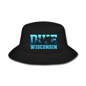 Dive Wisconsin - Bucket Hat - black