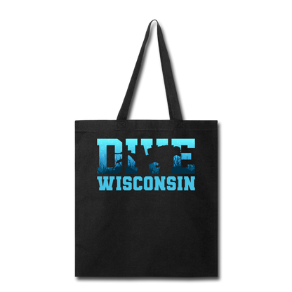 Dive Wisconsin - Tote Bag - black