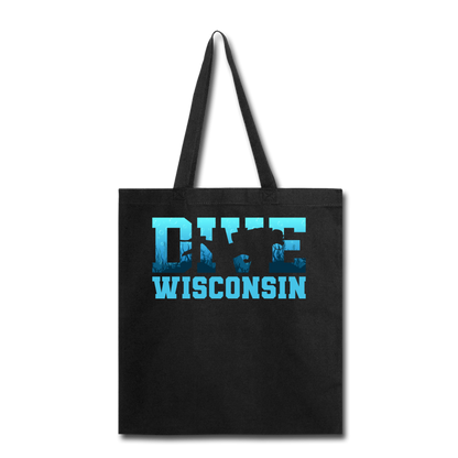 Dive Wisconsin - Tote Bag - black